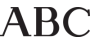 ABC logo